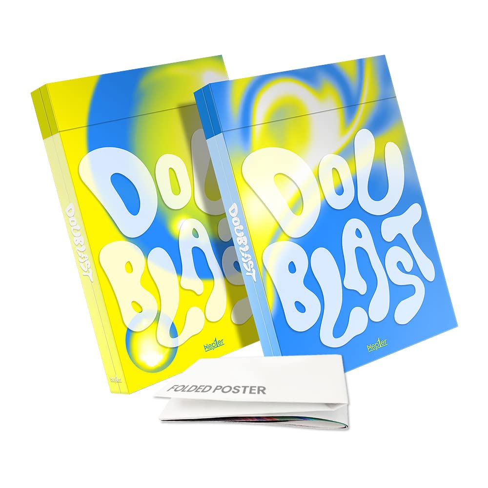 Kepler - DOUBLAST 2nd Mini Album incl. Folded poster (Set ver)