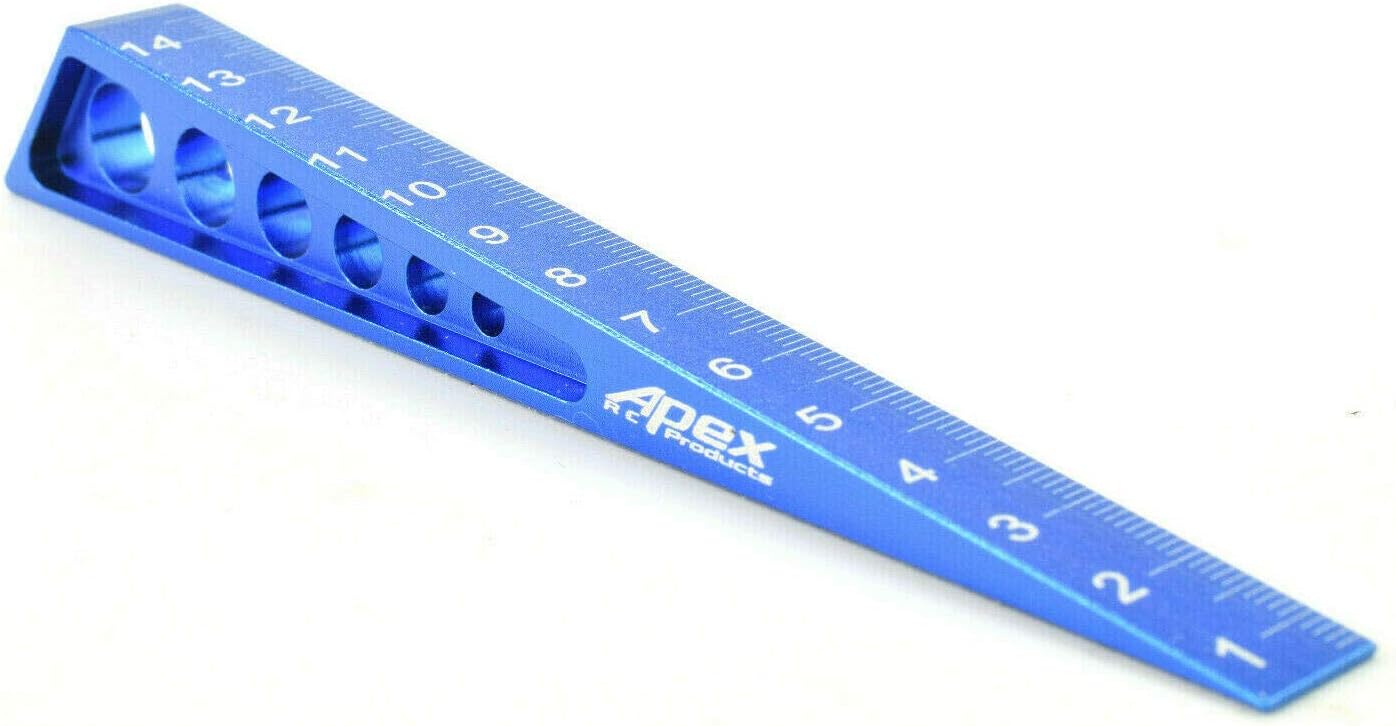 Blue Aluminum On Road Car Ride Height Gauge #2751