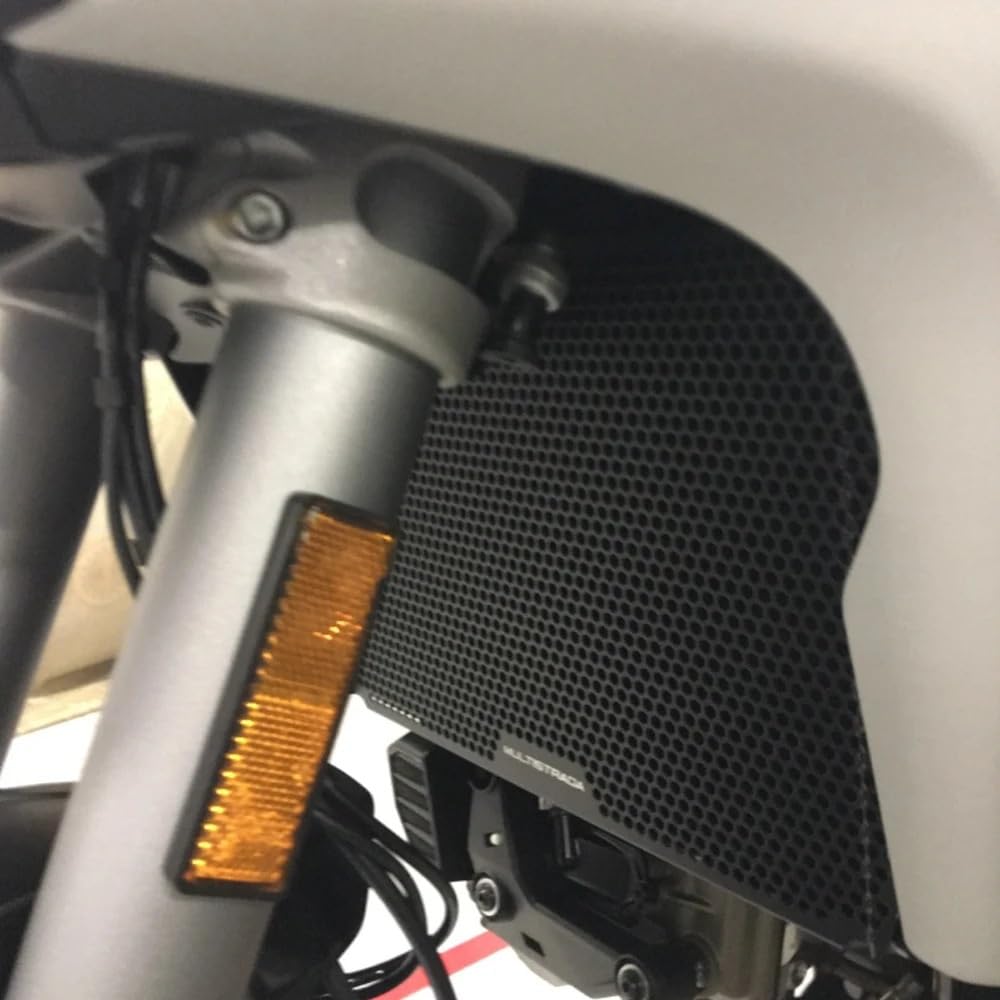 Pasuje do motocykla Ducati Multistrada 950S 1200S 1260S, osłona chłodnicy oleju, osłona kratki chłodnicy Oil Cooler Guard(MULTISTRADA1200 LOGO B)