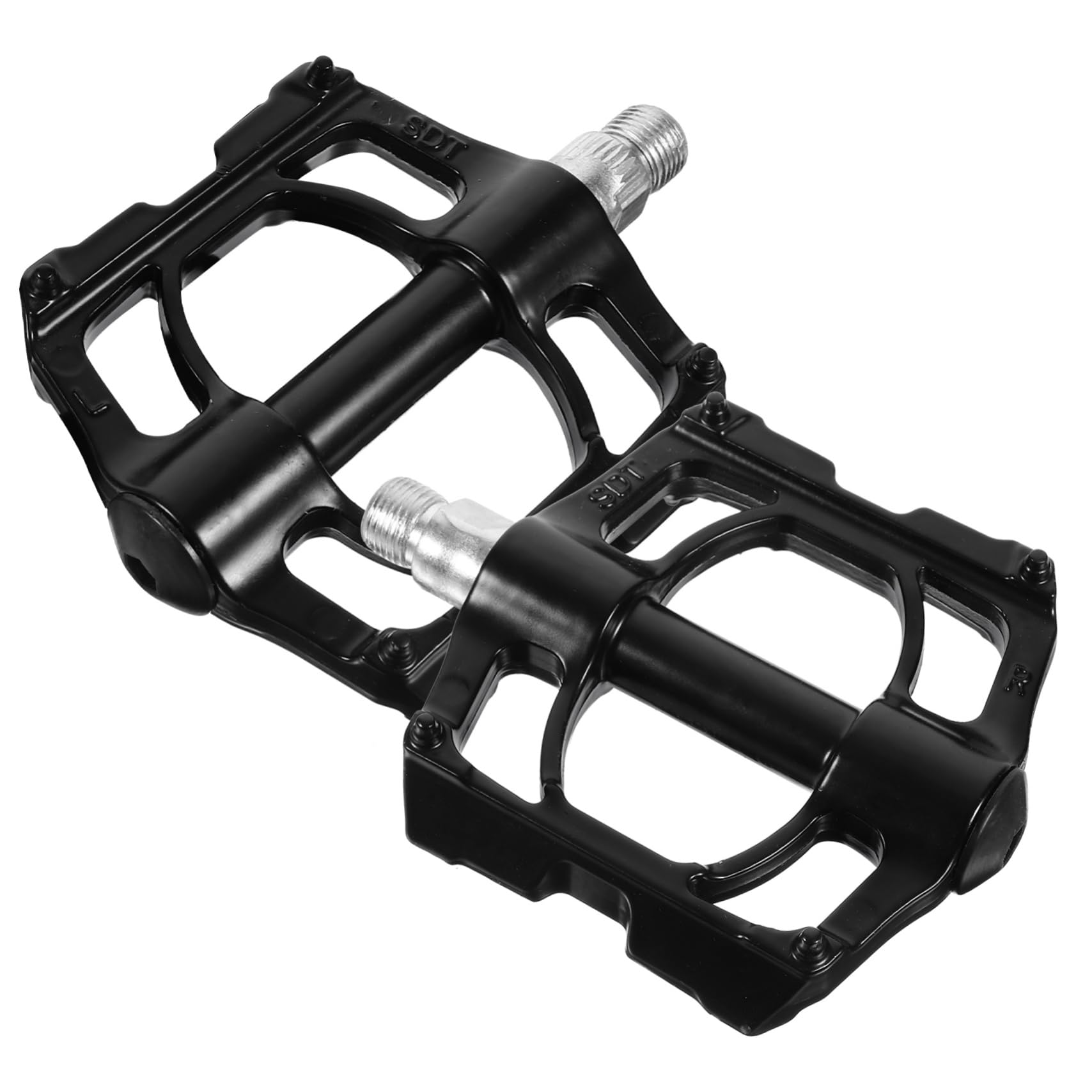 Pedales de Bicicleta de Aleación de Aluminio, Negros, 1 Par