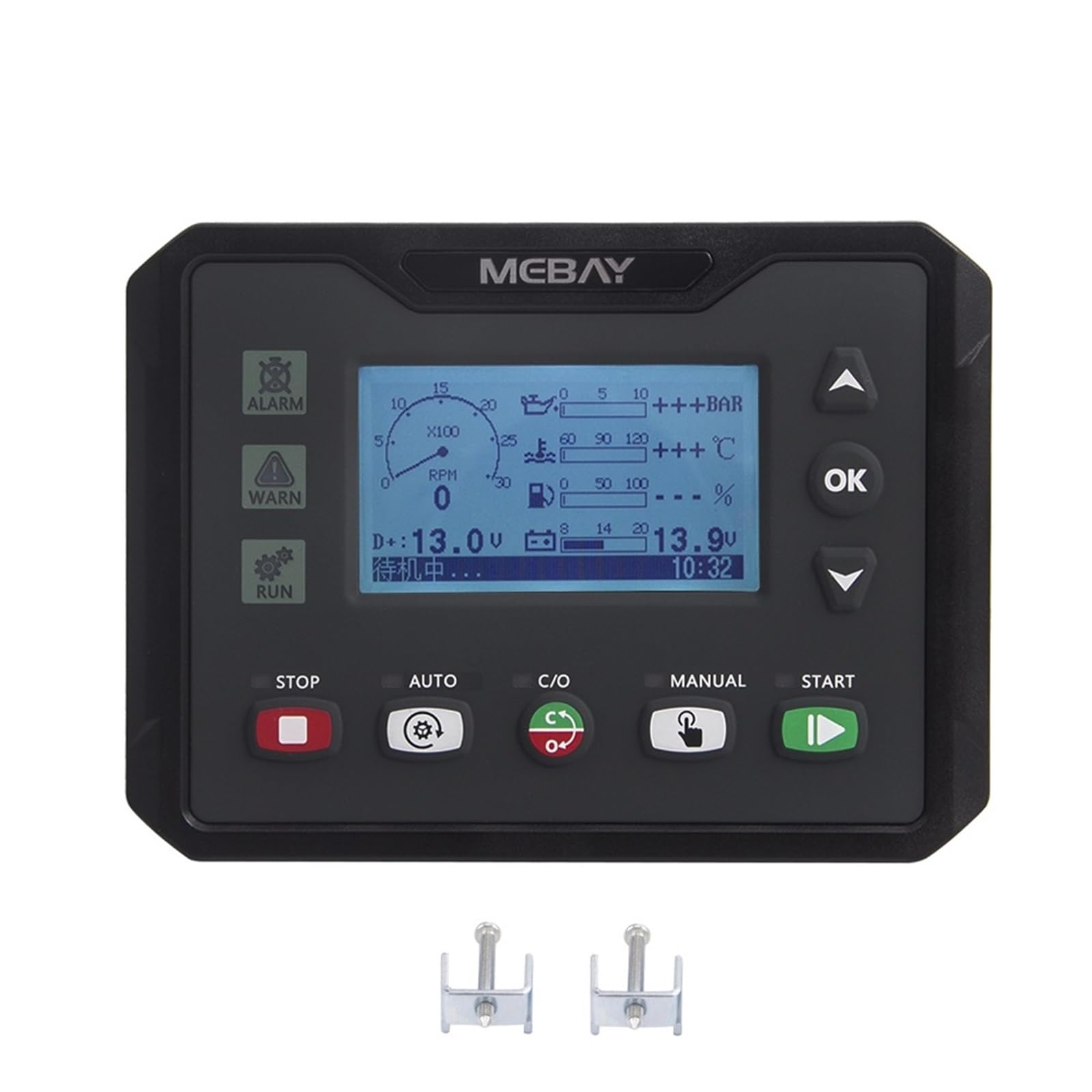 ZXAOMMBEA Replace HGM4010 DSE4610 DC40S Mebay Diesel Gas Gasoline Generator Engine Controller Module Panel DC42S HGM4020(DC40S)