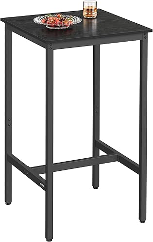 Miniatura 8 de VASAGLE - Mesa de bar, mesa estrecha y larga de cocina y comedor, marco de metal resistente, diseño industrial, 15.7 x 39.4 x 35.4 pulgadas, color