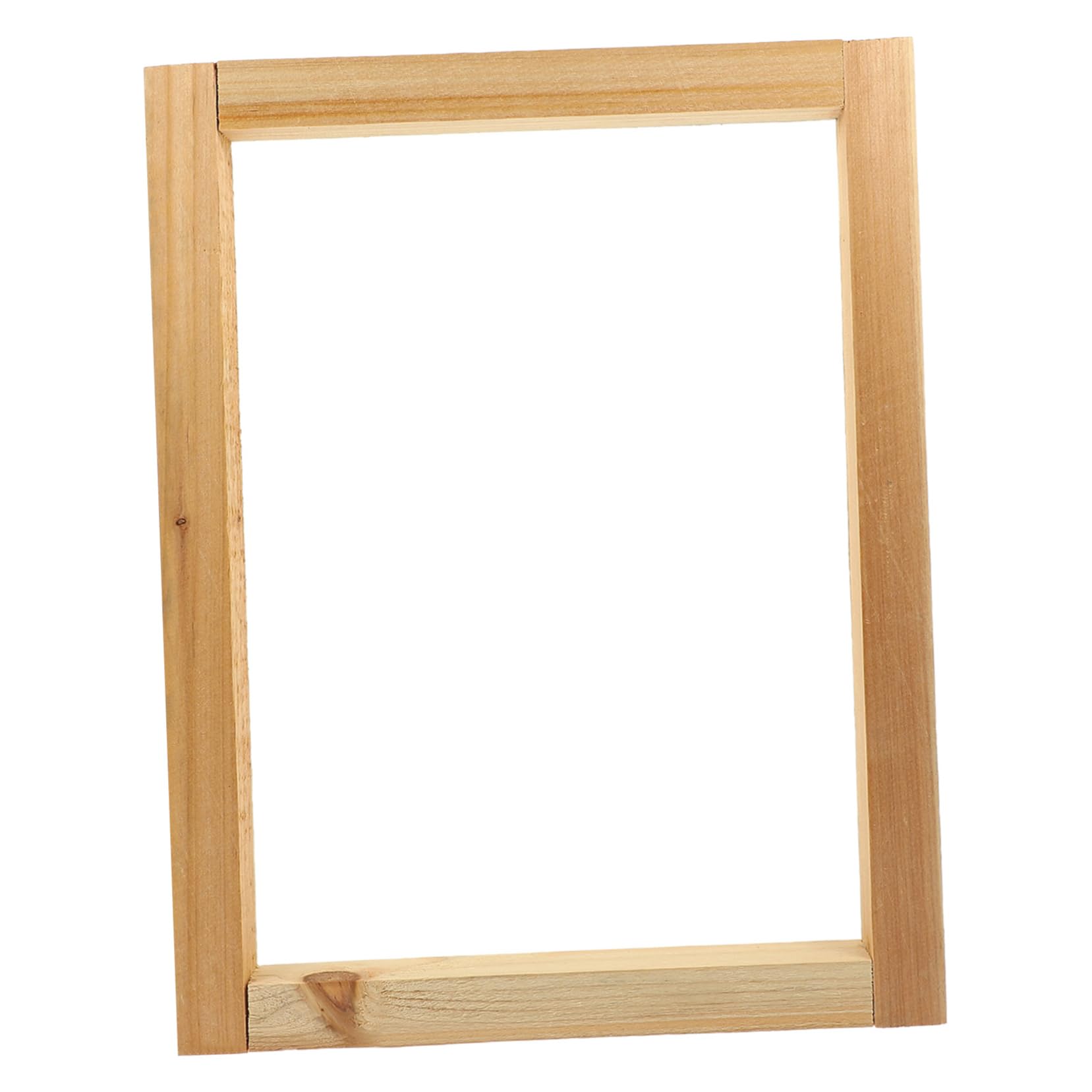 Gadpiparty Cornice Serigrafica Legno Telaio Stampa Professionale per Stampa Serigrafica Strumenti Fai da Te Lavabile e Riutilizzabile