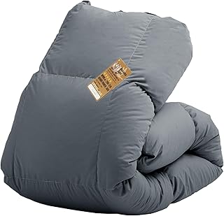 タンスのゲン 羽毛布団 シングル【コインランドリーで洗える!】ダウン93% 増量1.2kg 日本製 W防ダニ 7年保証 洗える ウォッシャブル 掛け布団 10119058(112050)