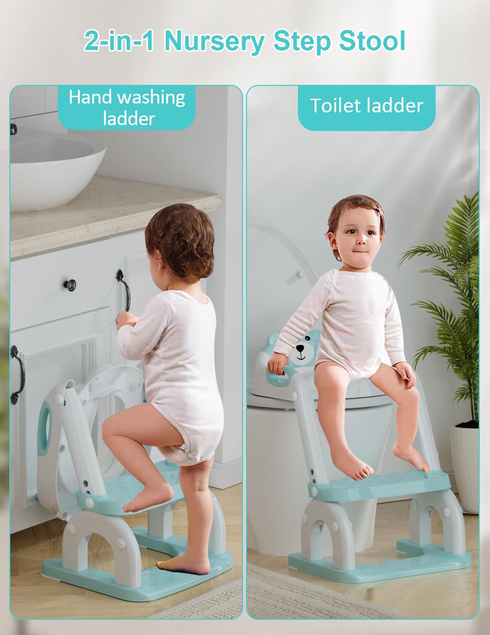 Seggiolini da addestramento per bambini (blu)