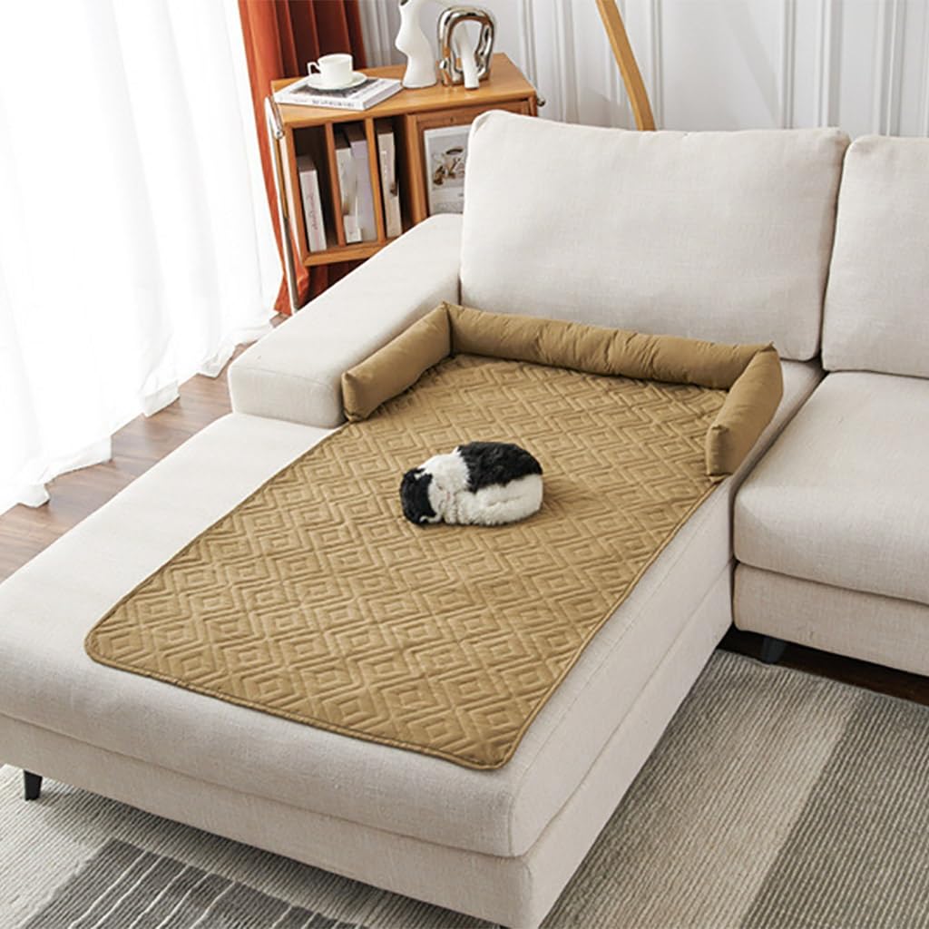 Tappetino refrigerante per cani, lavabile, portatile, cuscino antiscivolo per l'estate, traspirante, per pavimento e divano