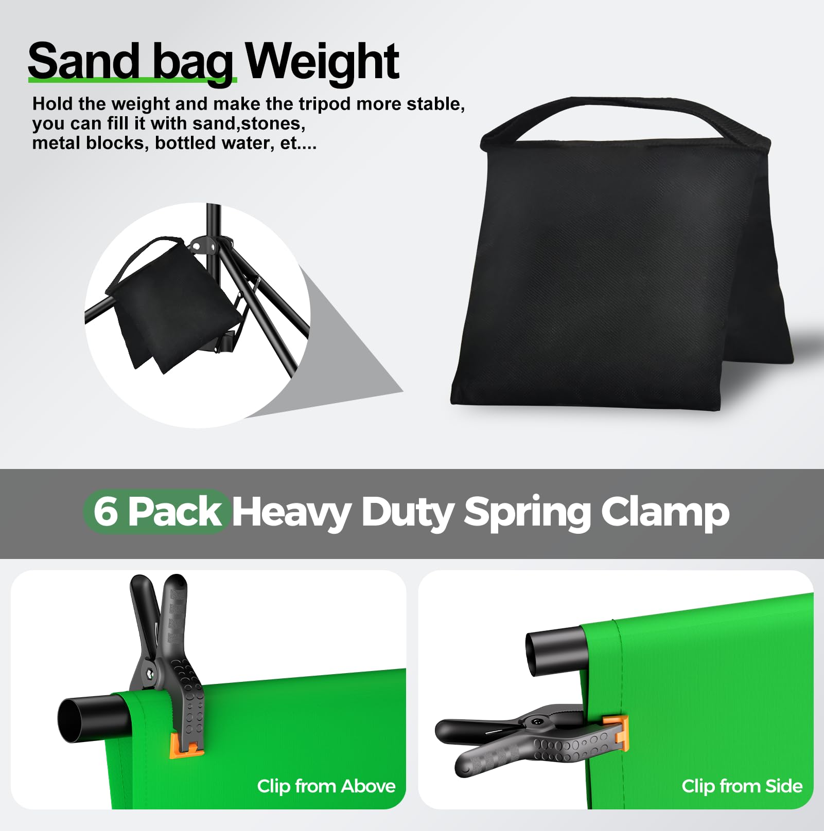 Kit de telón de fondo de pantalla verde, 1,5 x 2 m, fondo de pantalla verde con soporte portátil en forma de T para estudio fotográfico, grabación de video, transmisión, juegos | Juego de soporte de fondo ajustable en forma de T, tecla croma, transmisión,