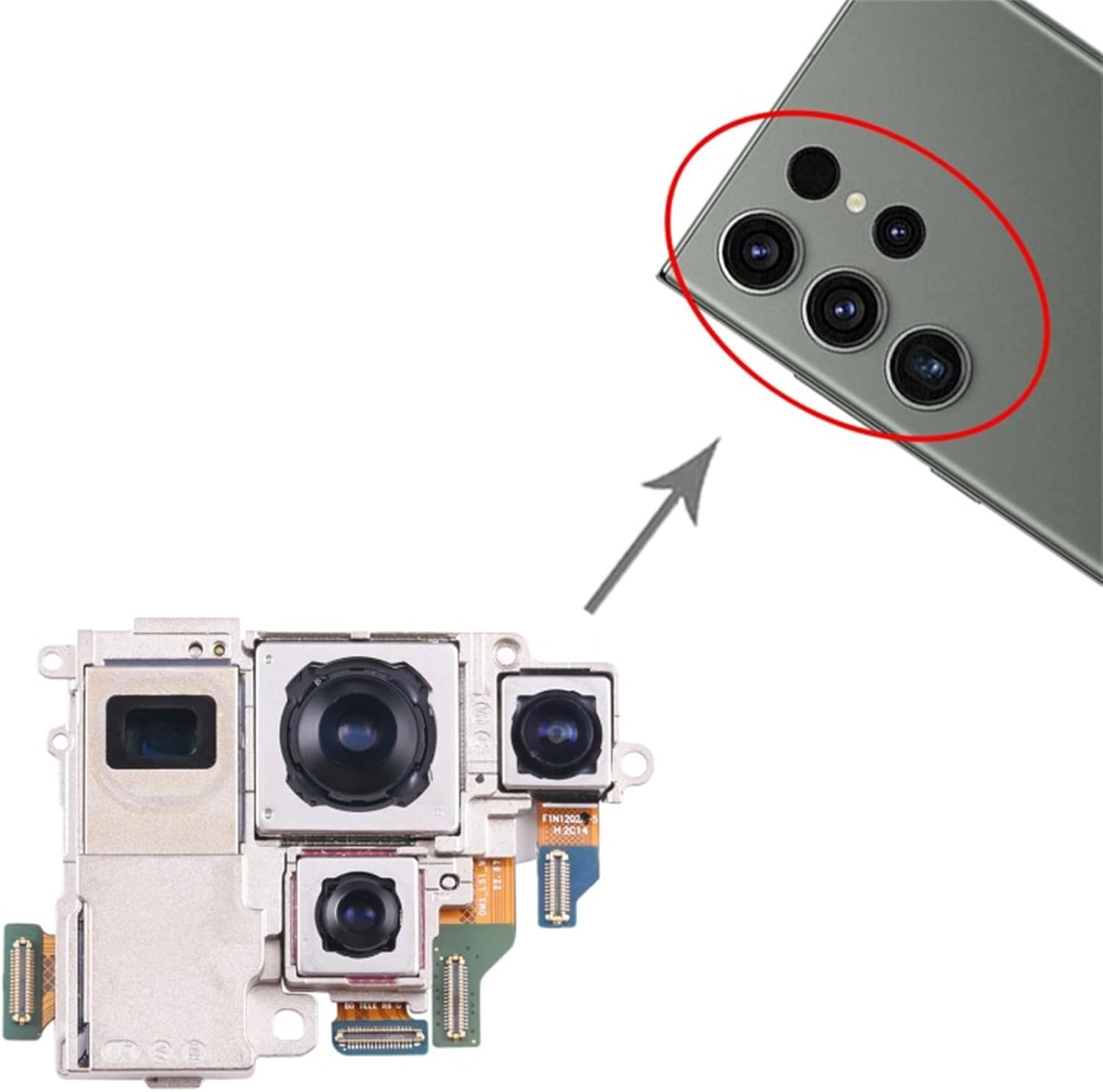 200MP Multipurpose Phone Camera Lens Systems Anti Reflective Coating Shockproof Housing for S23 Dynamic Scenario Professional Photography Accessory