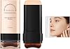 Two in One - Luxury Anti - Wrinkle Foundation Beauty Wand, Double Head Foundation Cosmetic Applicator, Flawless Eraser Foundations Make - up Stick #3, 20g