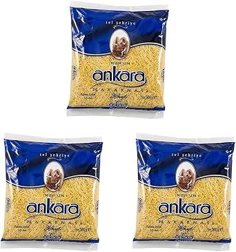 Nuhun Ankara Makarnas  Tel  ehriye 500 g 3l  paket