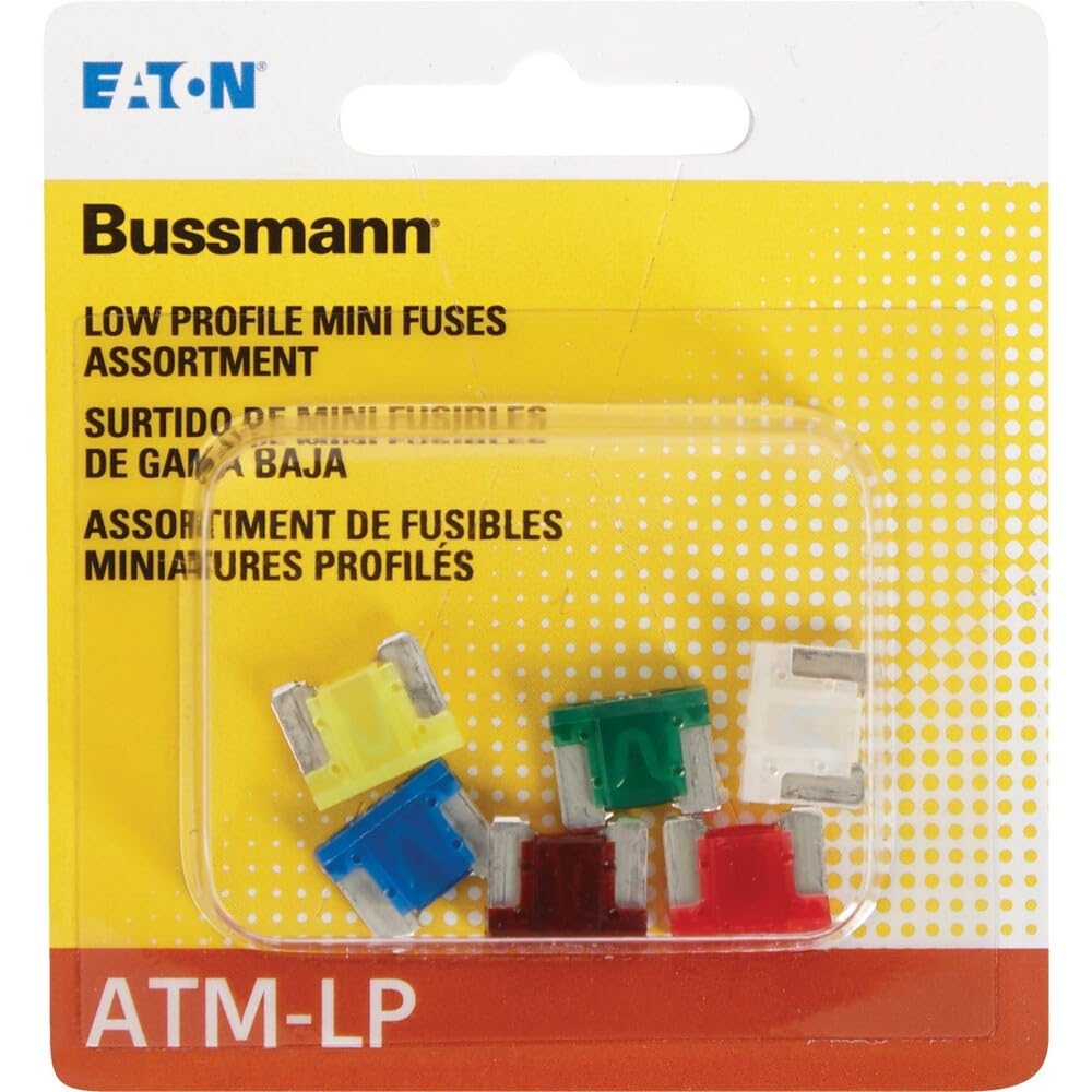Bussman BP/ATM-A6LP RP fusible de perfil bajo para auto surtido de 6 piezas