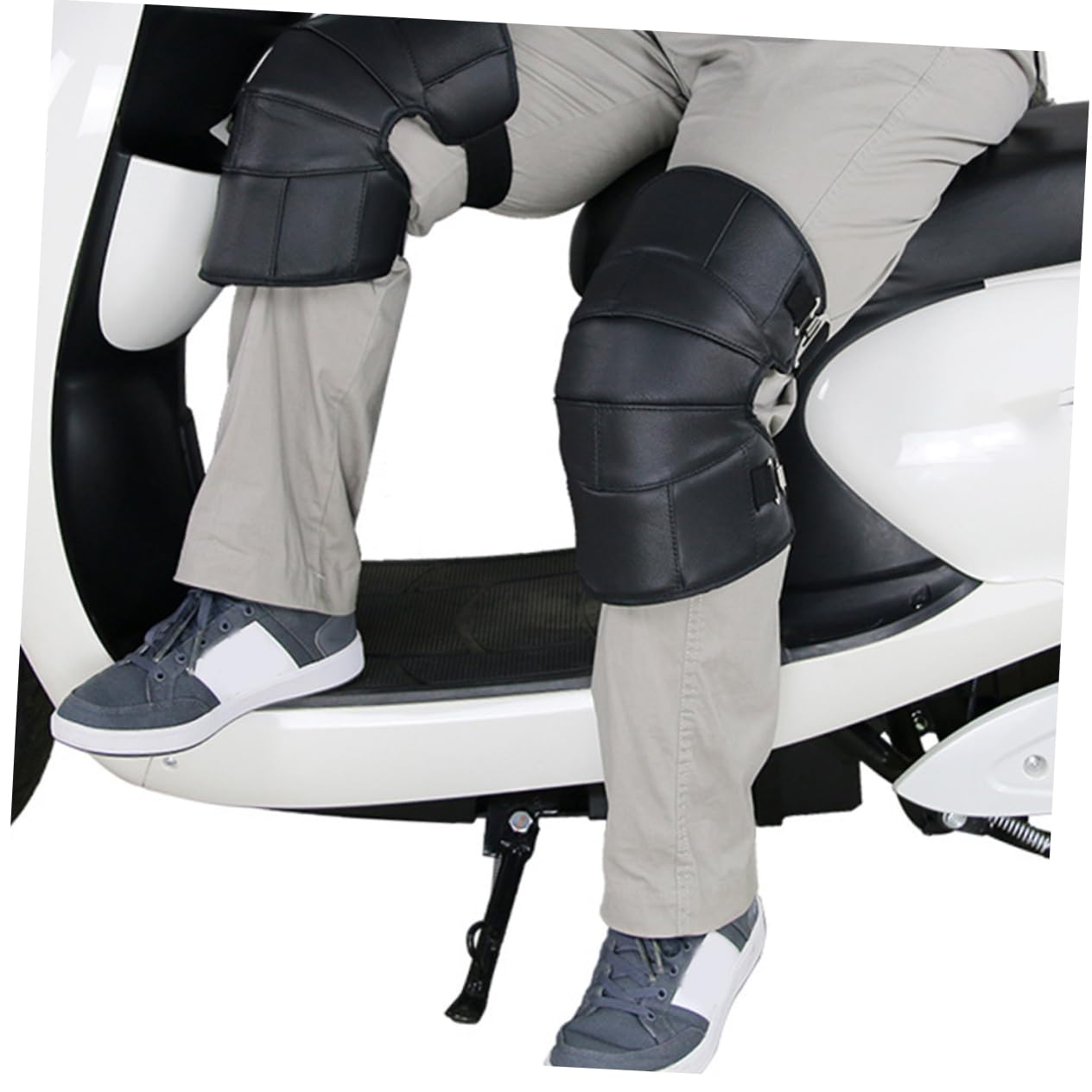 BESPORTBLE 1 Pair Black Knee Pads Compression Sleeve for Women Shin Guard Sleeve Back of Knee Support Brace