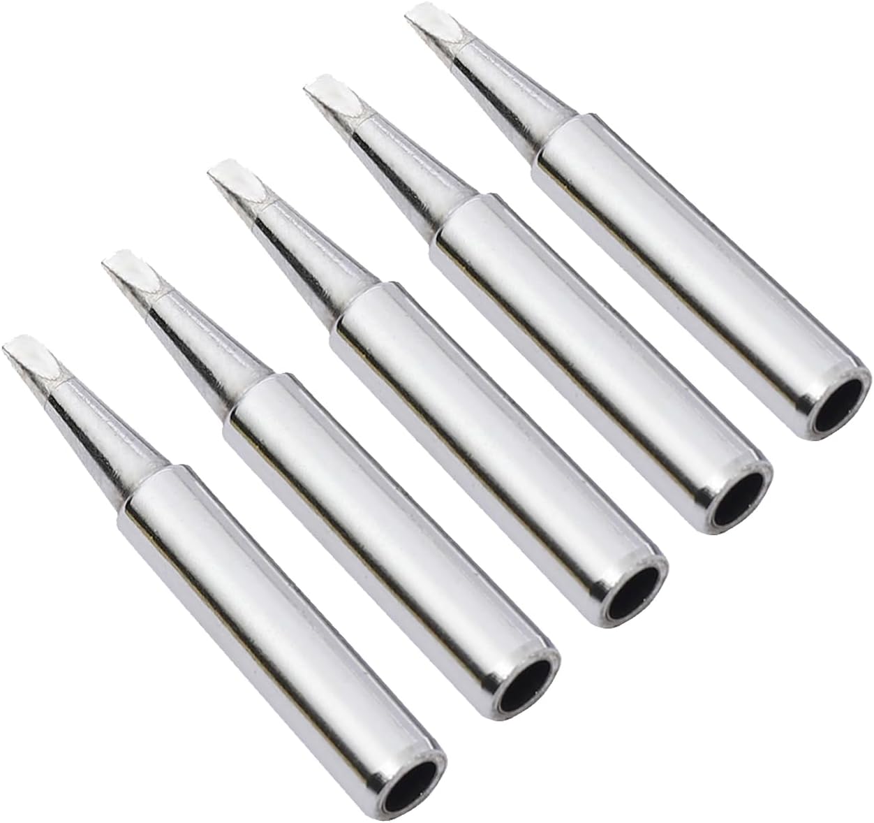 Soldering Iron Tips,900M Solder Tip Replacement, Solder Welding Replacement Tip Kit Use for Hakko, Radio Shack Solder Station etc (5PCS 900M-T-2.4D)