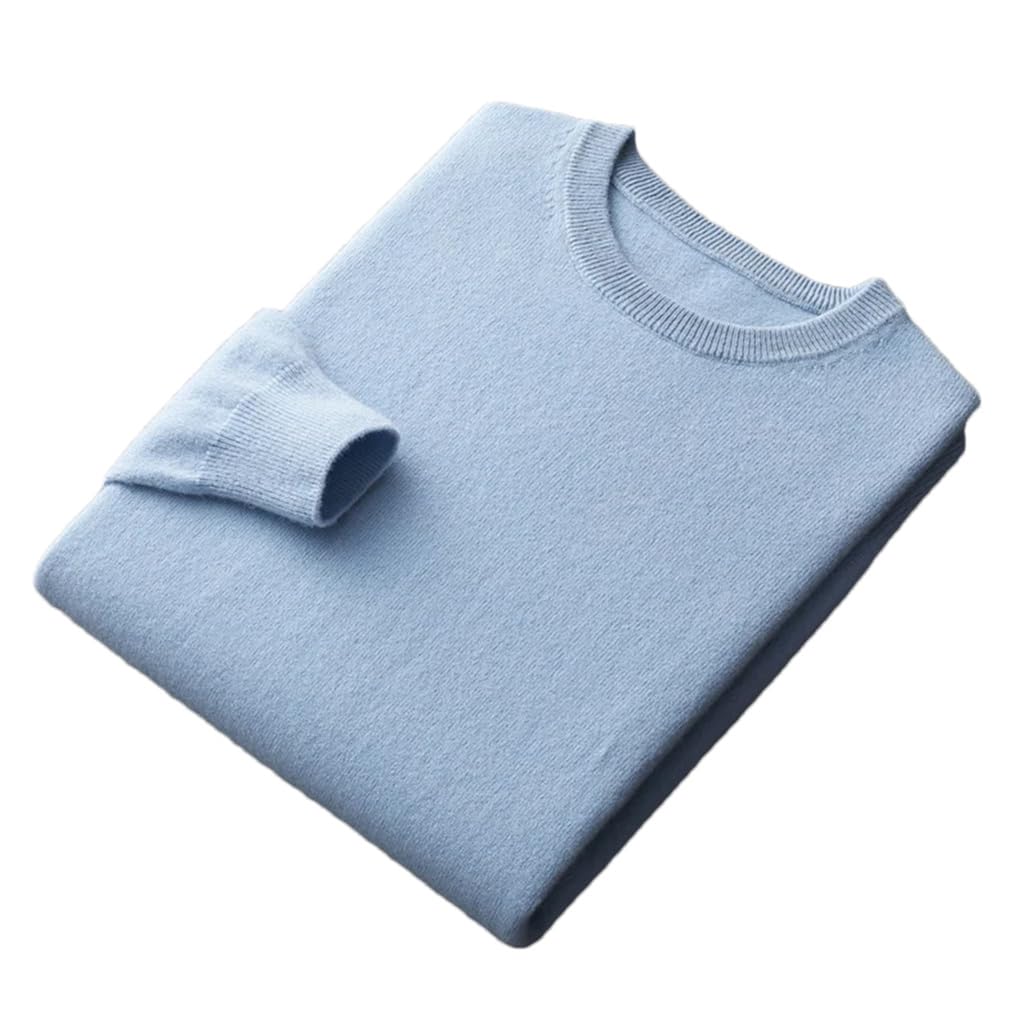 Maglione da uomo in lana con scollo rotondo basis sciolto casual cashmere maglieria maglioni