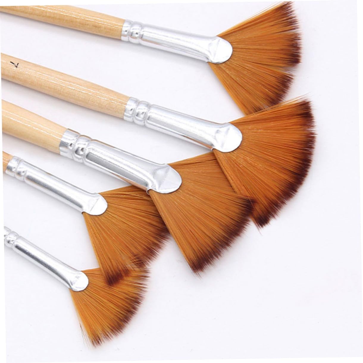 5pcs Professional Watercolor Brush Set Portable Multi-Function Face Paint Brush for Boys and Girls Girls Women Artists
