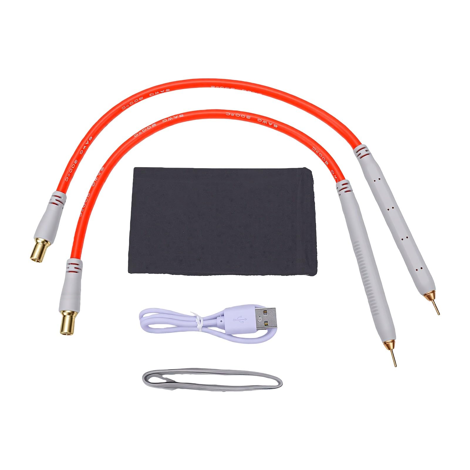 Fabater Soldador por Puntos de Mano, 13000W 0,1-0,4 Mm Máquina de Soldadura por Puntos de Doble Pulso con 100 Niveles Potencia, Equipo de Soldadura por Punto Inalámbrico de 10000MAh