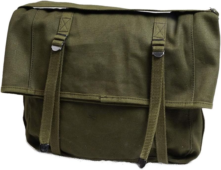 WW2 M-1944 Backpack Combat Haversack Cargo Pack Vintage Olive Large Capacity Canvas Hiking Rucksack WWII US Field Bag