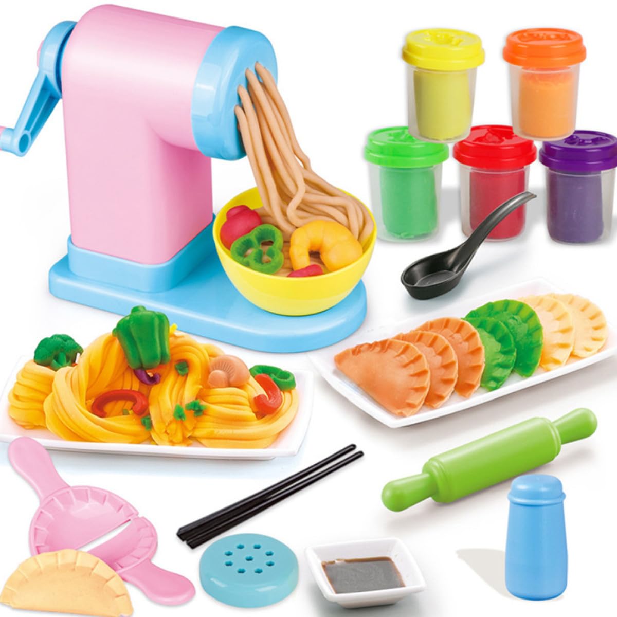 Máquina de Fideos de Plastilina 3d de Plástico 1 Set
