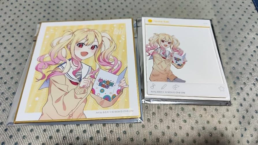 天馬咲希 揺れまま 6b 色紙 プロセカ 天馬咲希 色紙 揺れまま - メルカリ