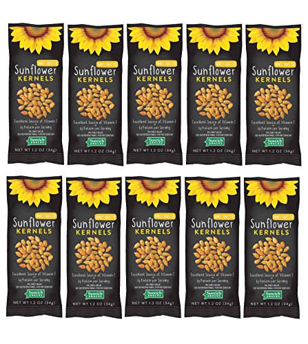 Sunflower Food Co Honey Roasted Sunflower Kernels 1.2 oz Bags 10 Pack