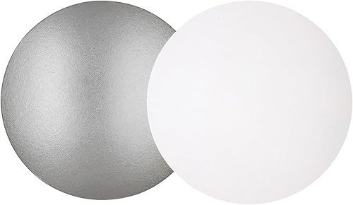 Miniatura 9 de 12 tableros para tartas, cartón base de pastel de 10 pulgadas, base circular para decoración de pasteles, dorado