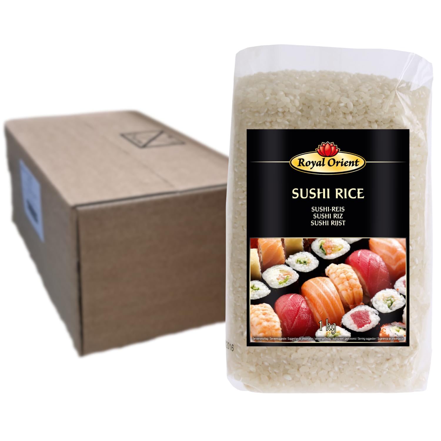 Royal Orient Sushi Reis - Multipack 10 x 1 kg Vorratspackung