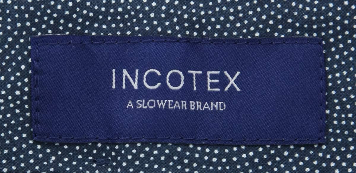 Incotex Blue Plaid Pants - Slim