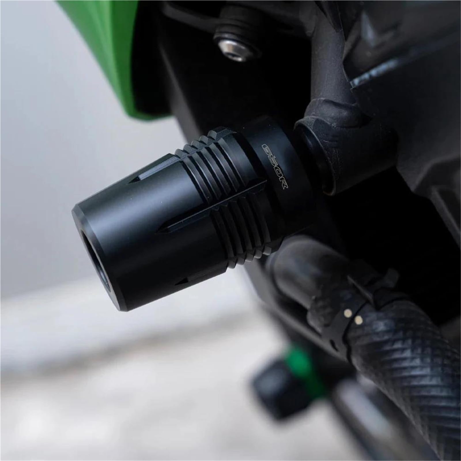 Protector De Choque Deslizadores De Chasis para Motocicleta, Protección contra Caídas Y Choques para para CB 500X, 500F, para CB 650R, para CBR 650R 650F(Negro 3)