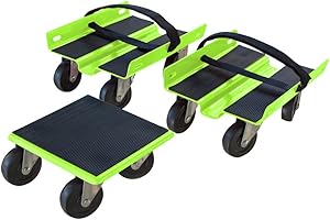 Black Bull SMD1500 Steel Snow Mobile Dolly Set (3 Piece), 1500 lb