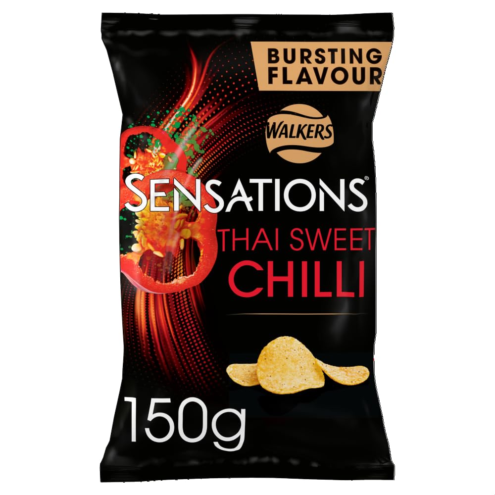 Sensations Thai Sweet Chilli Sharing Crisps, 150g