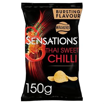 Sensations Thai Sweet Chilli Sharing Crisps, 150g