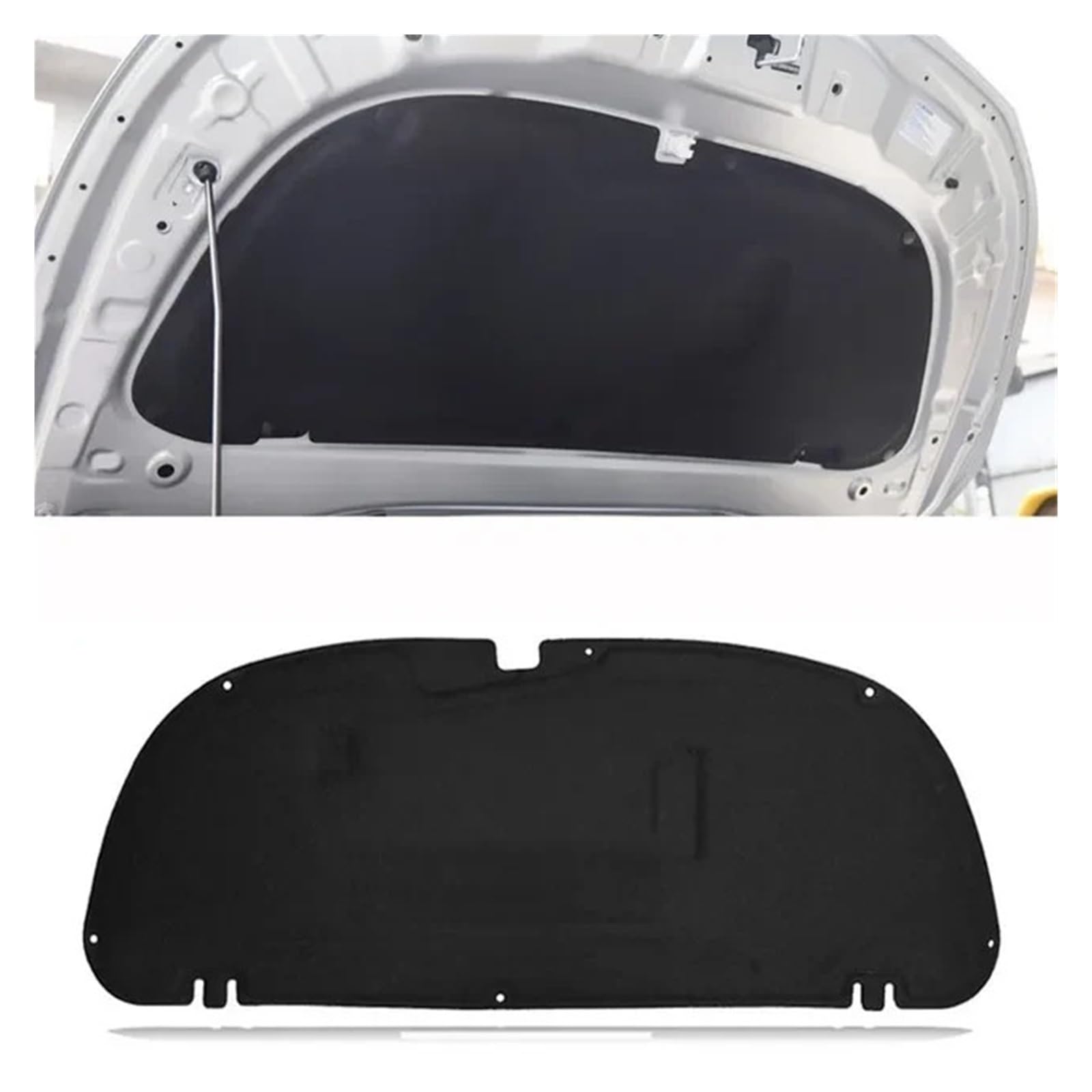 Lhdktee A For Toyot For Coroll 2019 2020 2021 2022 2023 E210 Ccessories Z Fireproof Cotton Engine Hood Trunk Sound Heat Insulation Engine Insulation Pad