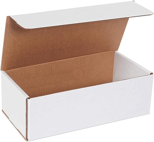 Elije una medida BOX USA - Embalajes corrugados blancos, Blanco, 50