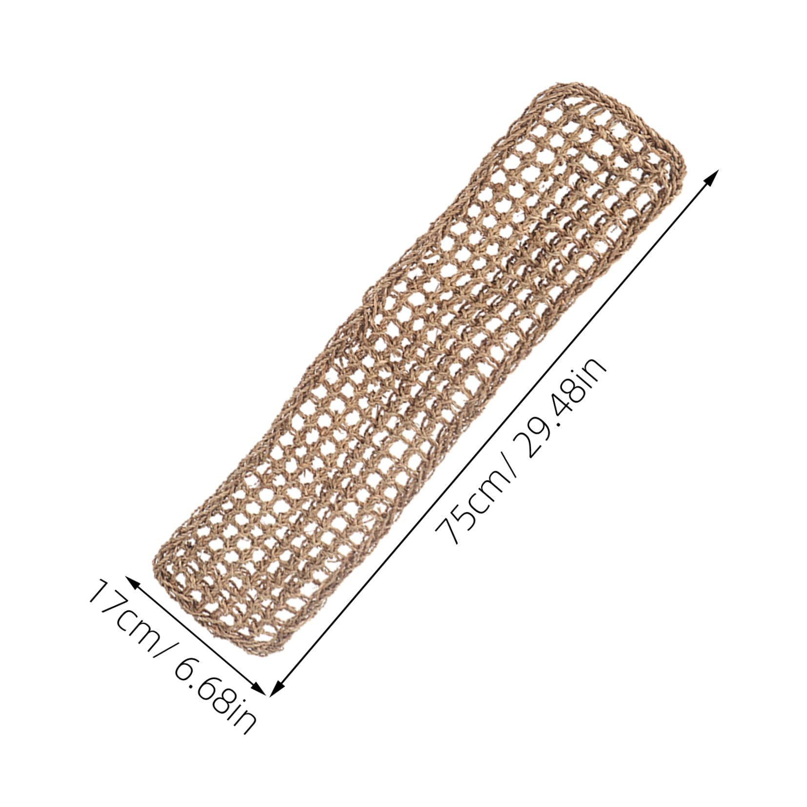 Amache Per Lucertole 2 Pezzi, Realizzate a Mano Fibra Di Alghe, 75x18 Cm, Adatte a Gechi e Draghi Barbuti, Accessori Per Terrari