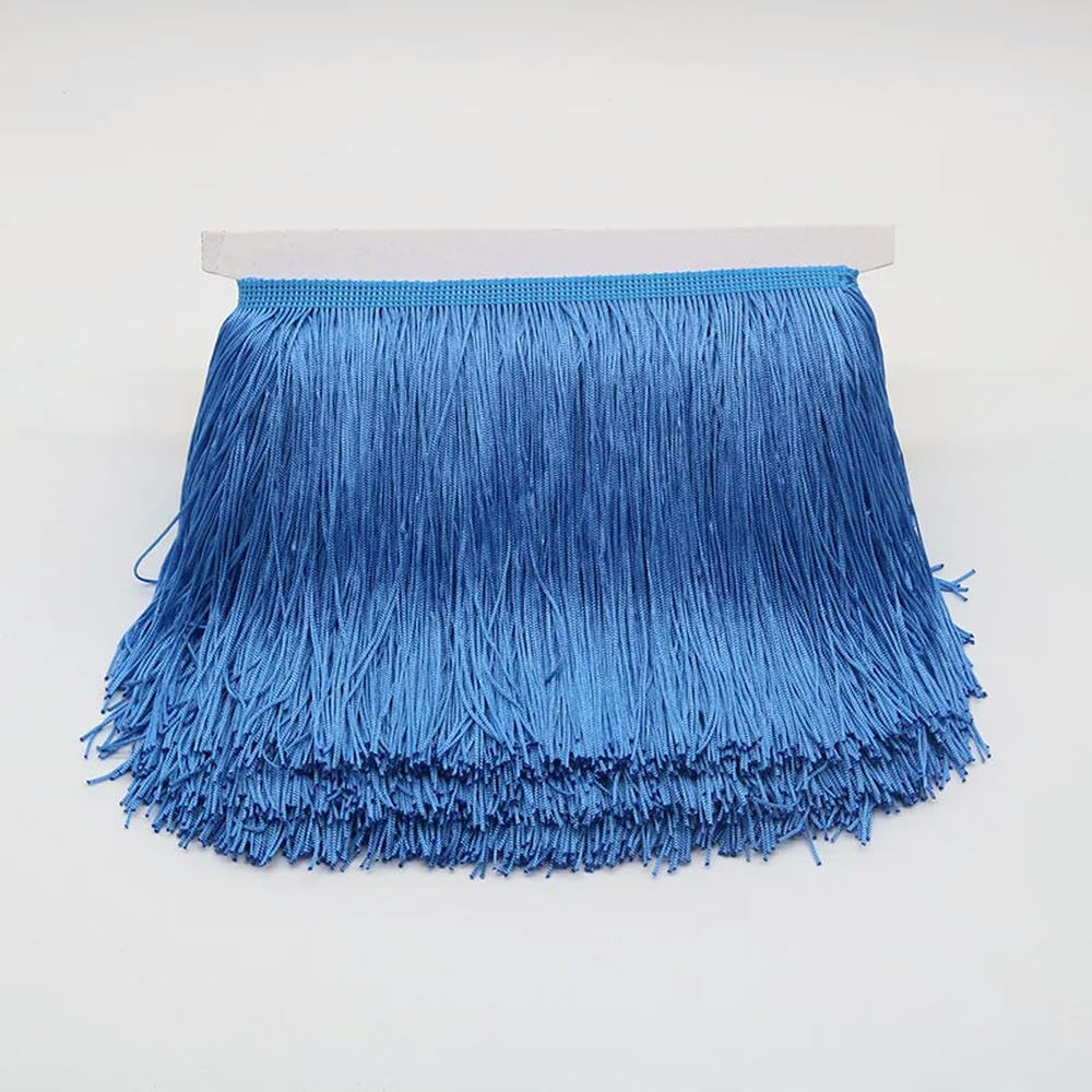 VIXDA 10 Yards 30cm Long Tassel Fringe Trim Lace Ribbon Tassels For Curtains Dresses Fringes For Sewing Trimmings Crafts