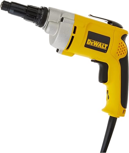 Miniatura 4 de DEWALT Pistola de tornillos para paneles de yeso, velocidad variable reversible, 6.5 amperios (DW267), 0.25