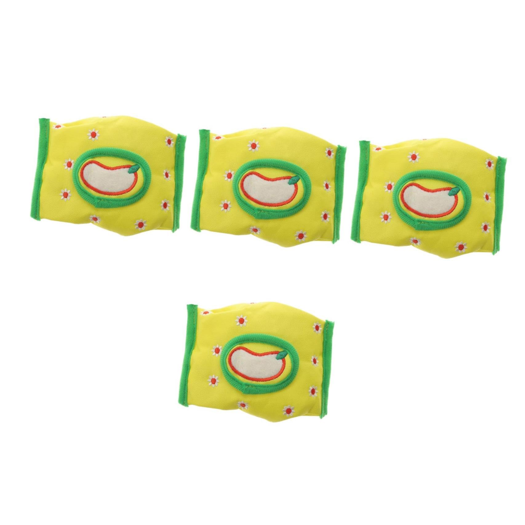 SUPVOX 4 Piezas Toalla De Papel para Mascotas Juguetes Peluche Adorable Juguete De Snuffle Cachorro Juguete para La Dentición Juguete Cachorro Animal Tela Oxford Perro De Juguete Portátil