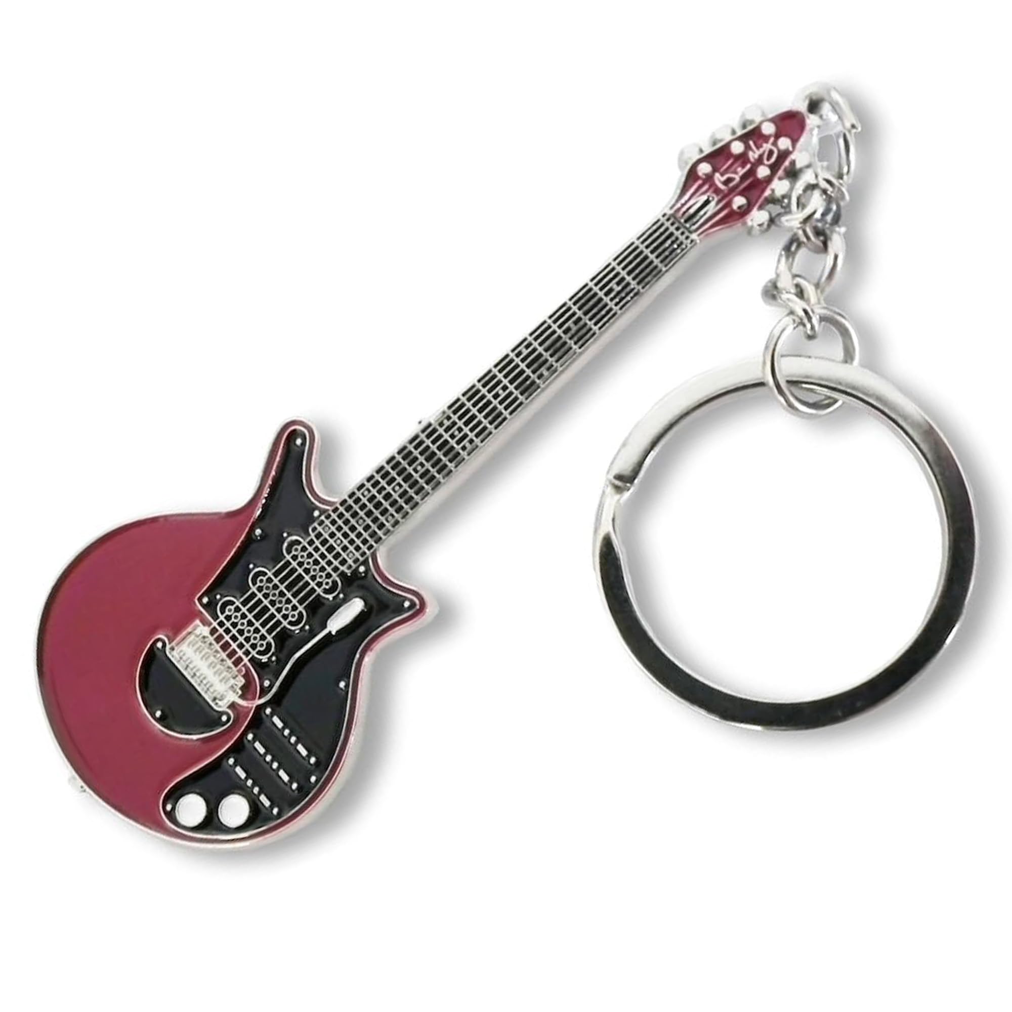 Gifticuffs Brian May-(Queen) Red Special replica guitar keyring
