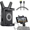 Accsoon CineView Nano with HDMI-D Cable, 500ft Range, 0.06s Latency, 5G WiFi Wireless Video Transmission, 1TX to 4RX, Compatible with RS2RS3RS3 ProStabilizer Camera, Support iOSAndroid Monitoring