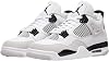 حذاء AIR Jordan Air 4 Retro للرجال، أسود عسكري، مقاس 9