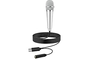 USB C Mini Microphone for Podcasting YouTube