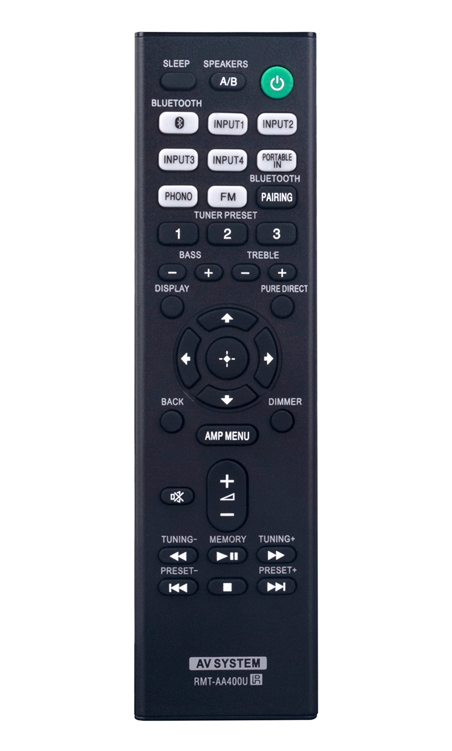 Télécommande RMT-AA400U Sony STR-DH190 réplique exacte sans programmation