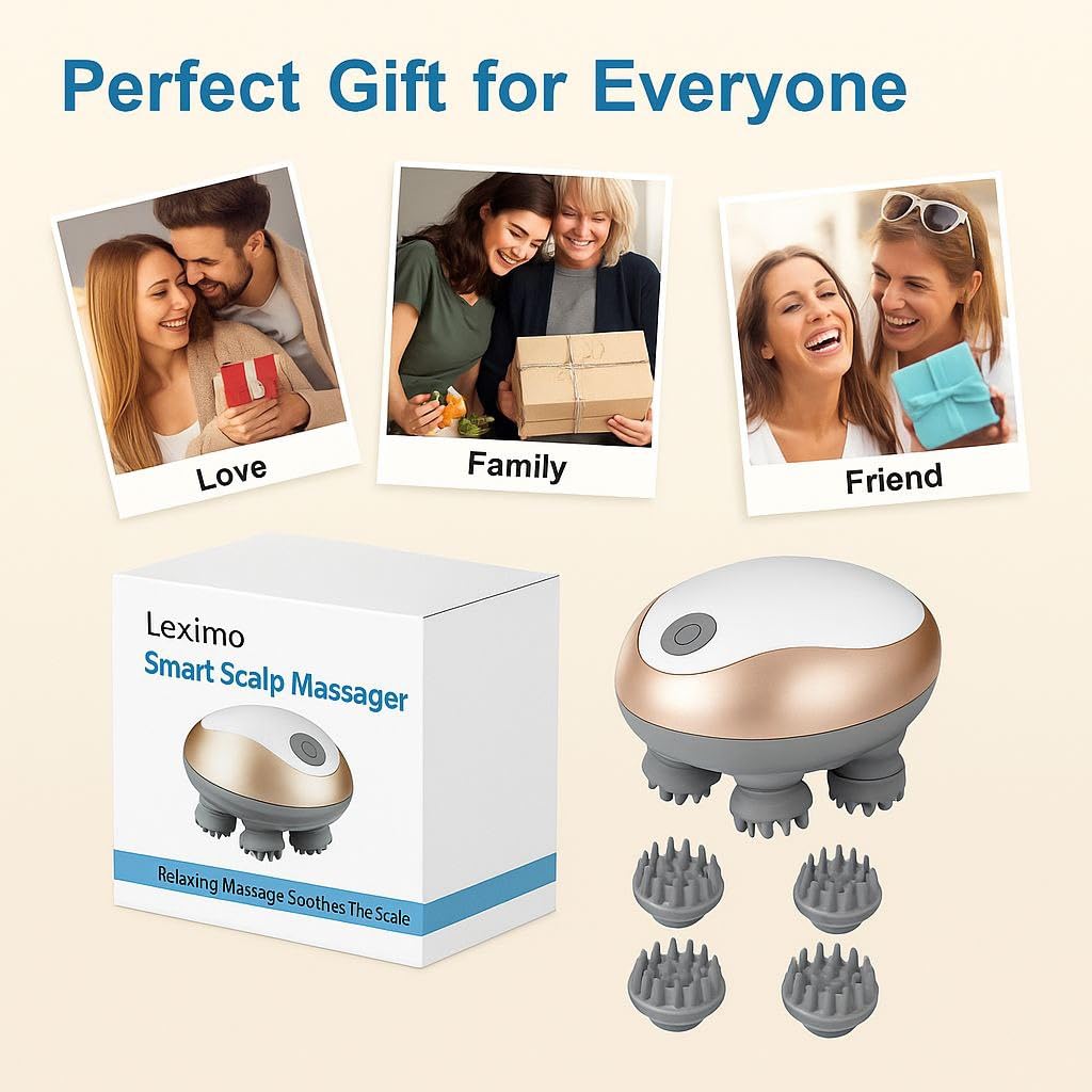 Crazymart Premium Electric Revive Scalp Massage, 96 with Knana Bind Vioozed Heads | Hair skull massage portable, deep cleaning and stress exemption for hair growth Crazymart Premium Electric Revive Scalp Massage, 96 with Knana Bind Vioozed Heads | Hair skull massage portable, deep cleaning and stress exemption for hair growth