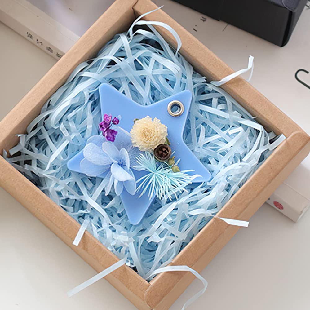 Hillylolly versnipperd papiervulmateriaal, blauw, 200 g papieren