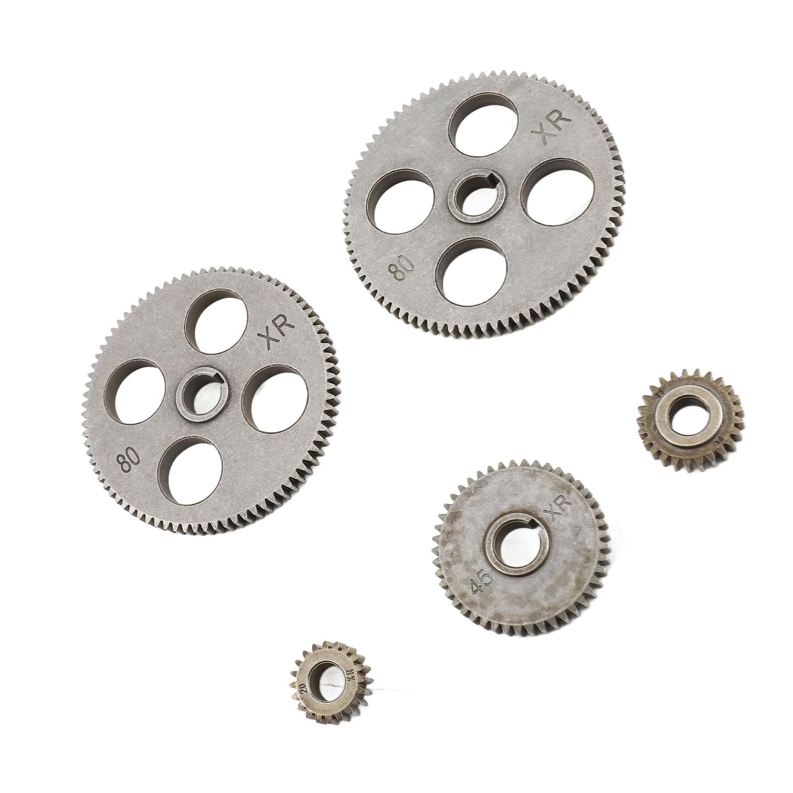 5 Pezzi Set Ingranaggi Tornio T80 T45 T25 T20 Kit Sostituzione