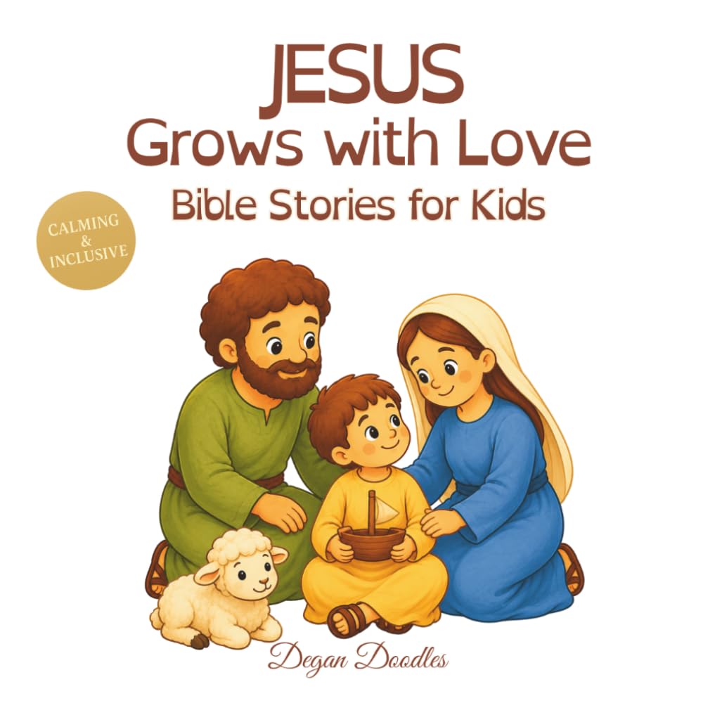 Jesus Grows With Love - Bible Stories For Kids: A Gentle Bible Story About Jesus for Autistic Children (Growing With Jesus: Bible Stories for Autistic Children)