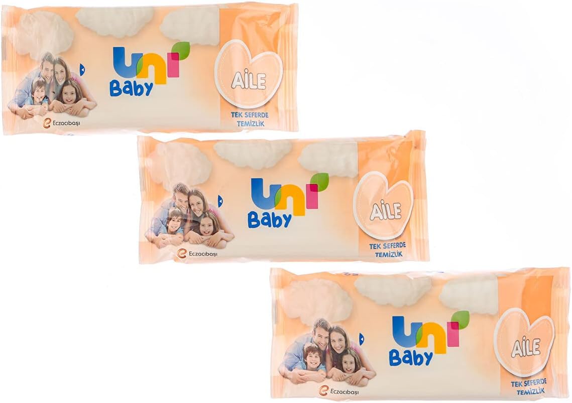 Uni Baby Aile Islak Mendil 3x52 156 Yaprak
