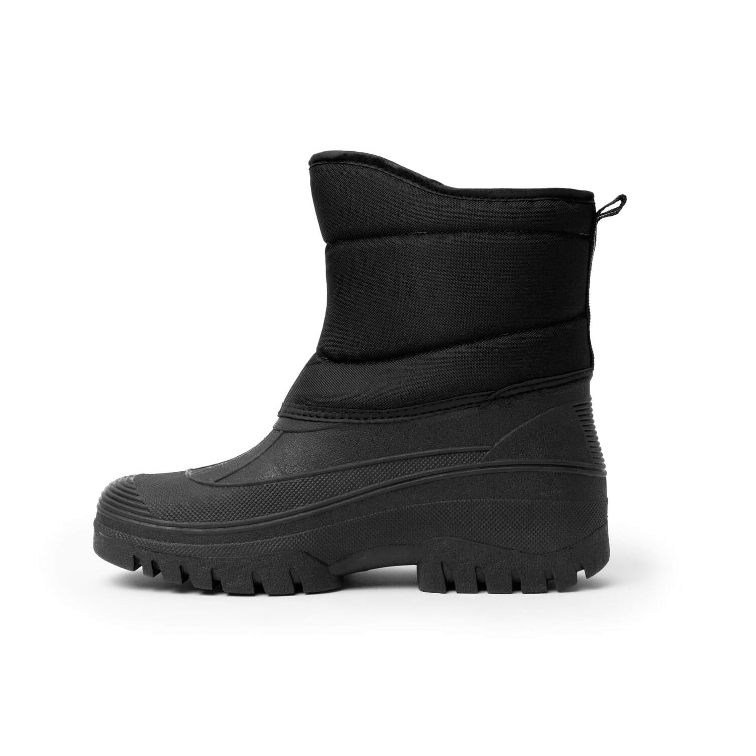 HORZE Stallschuhe wasserdicht Spirit, Stallstiefel Damen Kinder, Winterstallschuhe gefüttert, schwarz, 39