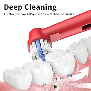 8pcs Kids Replacement Heads Compatible with Braun Oral B Kids Electric Toothbrush, Ultra Soft Bristles