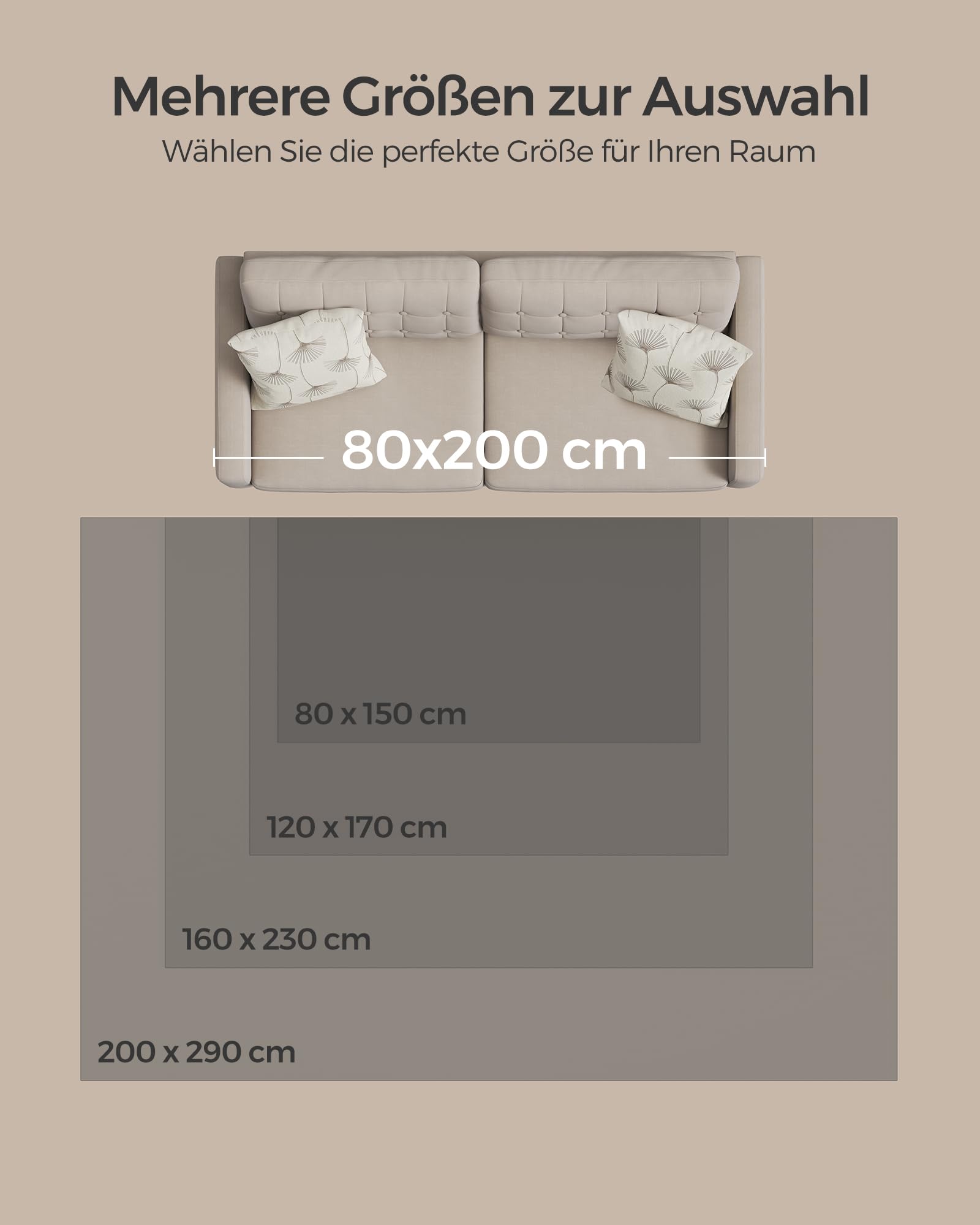 Songmics Teppich – Bild 6